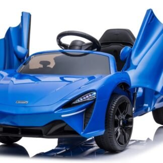 Coche eléctrico infantil 4 motores de 12v, Mclaren Artura, azul, INDA373-RA-JL211.NO